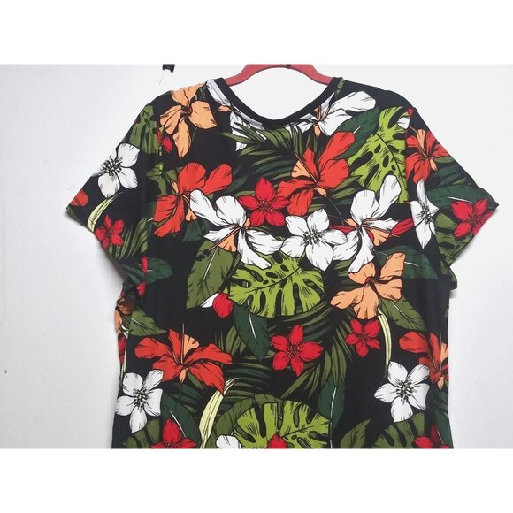 Cuddl Duds Dress Petite P3X Floral Vibrant colorful multicolor STRETCH SS knit - Picture 6 of 11